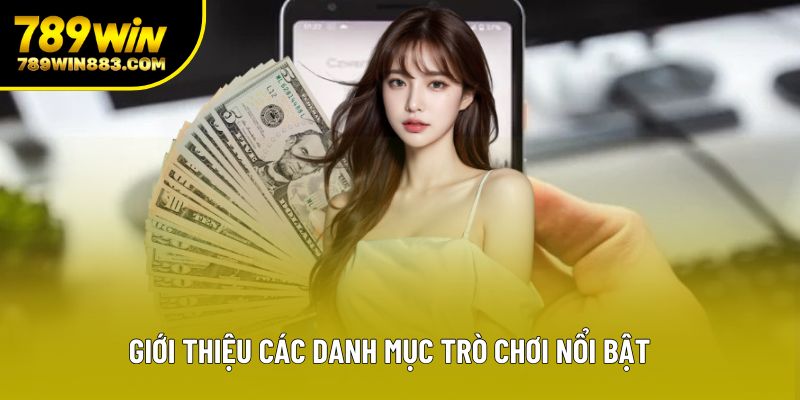 Giới thiệu các danh mục trò chơi nổi bật