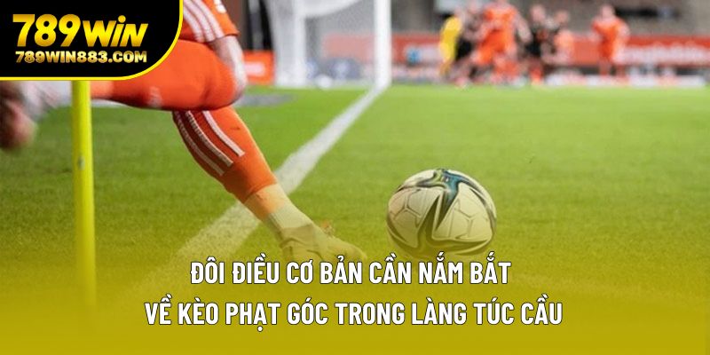 Đôi điều cơ bản cần nắm bắt về kèo phạt góc trong làng túc cầu