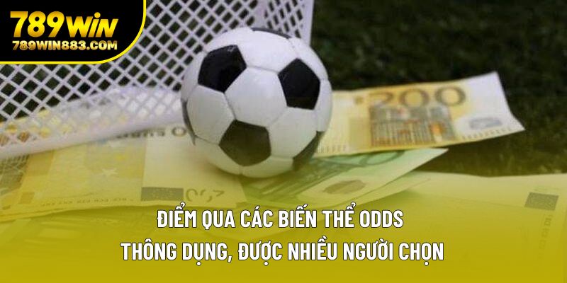 Điểm qua các biến thể odds thông dụng, được nhiều người chọn Điểm qua các biến thể odds thông dụng, được nhiều người chọn
